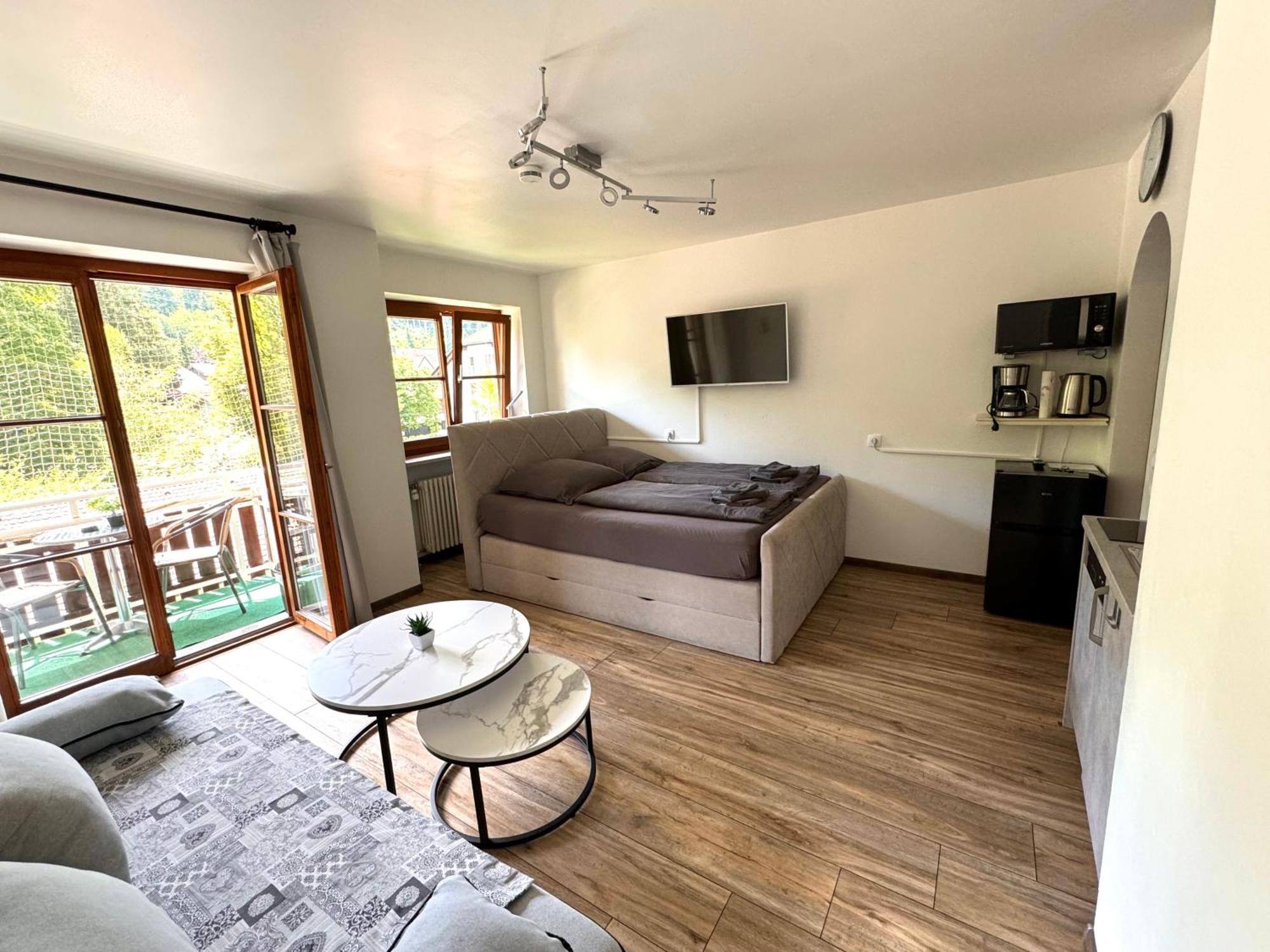 Ferienwohnung Immenstadt Im Allgaeu Mit Bergblick ภายนอก รูปภาพ